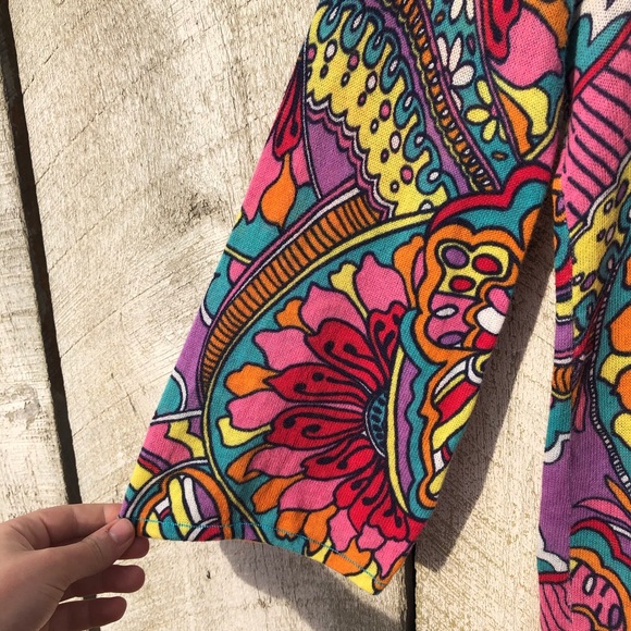 Lilly Pulitzer | floral gathered neck flows top - Picture 3 of 5